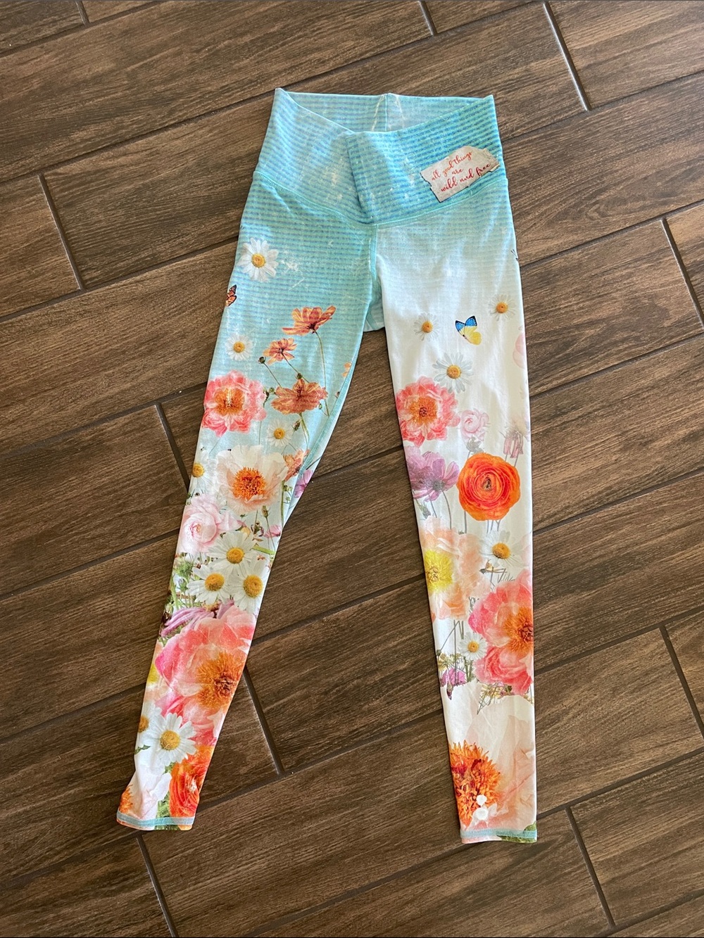 Niyama Sol Wild and Free Barefoot Leggings - Rare/Discontinued Style